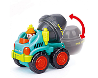 Детская игрушечная Бетономешалка подвижные детали 7 см Hola Разноцветный (2000002419679)