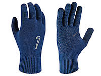 Nike Gloves Tech and Knit Grip Blue TG 2.0 N1000661-422 перчатки оригинал