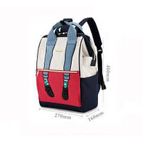 Рюкзак детский повседневный HIMAWARI 3326 RED/WHITE