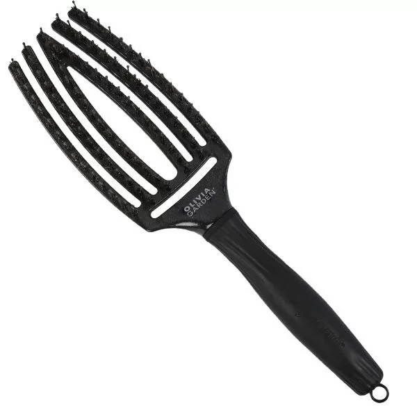 Щітка для волосся Olivia Garden Finger Brush Combo Midnight Desert Ionic Black Onyx (ID1828), фото 1
