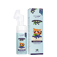 Пенка для умывания Blueberry Amino Acid Cleanser Mousse со щеткой 150 мл Sersanlove  (2000002538585)