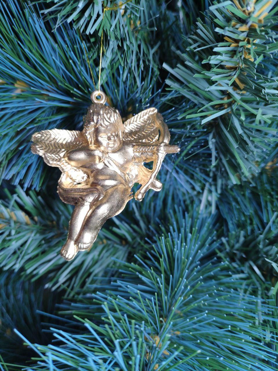 Подвеска рождественский ангел , золото - фото 1 - id-p2034960825