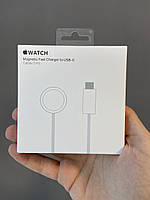 Беспроводная портативная магнитная зарядка для Apple Watch, Зарядка для часов Apple Watch Type C Original