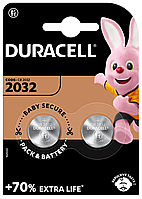 Батарейка DURACELL 2032 DSN 2шт. (CR2032, DL2032) CH