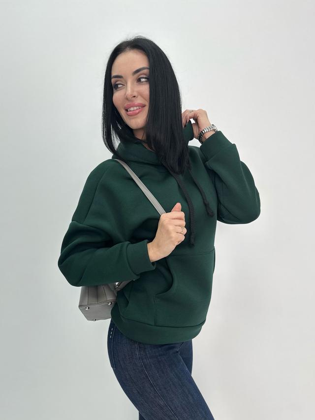 Жіночий теплий худі "Basic" Турція оптом Жіночий теплий худі "Basic" Турція оптом