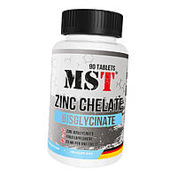 Бисглицинат цинка MST Zinc Chelate Bisglycinate 25 mg 90 таблеток