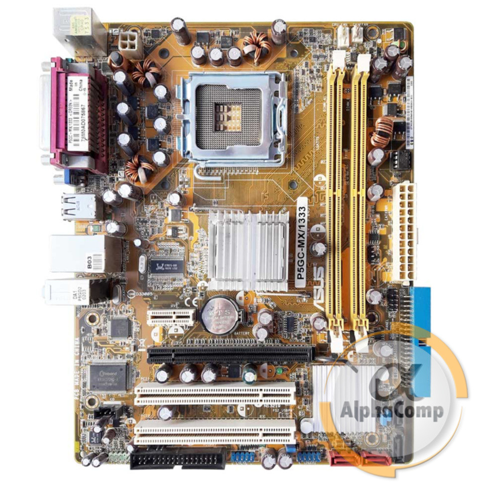 Материнська плата Asus P5GC-MX/1333 (775 • 945GC • 2xDDR2) БВ