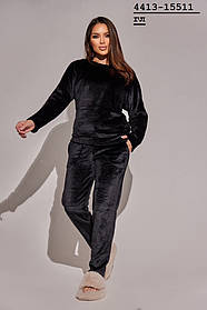 Піжама жіноча тепла норма і батал  4413-15511 гл