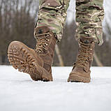 Берці зимові на хутрі (Койот) "Гладіатор", фото 8
