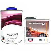 LECHLER Лак Megalack HS Clearcoat 09639L1 / Затверджувач 31340L0.5 Megahardener HS