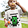 Футболка біла з оригінальним принтом онлан гри Minecraft "Кріпер Creeper Minecraft Майнкрафт" Push IT, фото 3