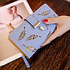 Жіночий клатч гаманець Primolux Lady Wallet портмоне - Blue Leaf, фото 7