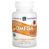 Омега-3 для дітей, Daily Omega Kids, Nordic Naturals, зі смаком натуральних фруктів, 30 капсул, фото 2