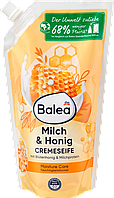 Крем-мило молоко та мед Balea Creme Seife Milch & Honig Nachfüllpackung, 500 ml