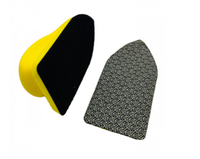 Губка полірувальна алмазна ручна гальванічна Baumesser #120 Hand Pad Pro, фото 1