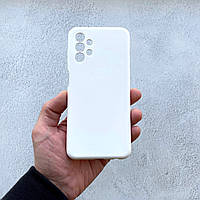 Чехол на Samsung Galaxy A13 4G Silicone Case белый силиконовый / для Самсунг Гелекси А13