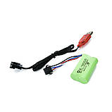 Дитячий іграшковий автомат M610 66см, аккумулятор, прицел, м'які кулі-присоски 30см, USBзарядне, окуляри, фото 5