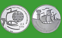 Португалія 2,5 євро 2011 р. університетщини 515, UNC No496