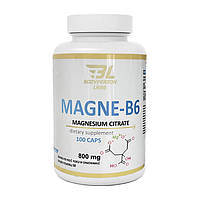 Магний и витамин B6 Bodyperson Labs Magne-B6 (100 caps)