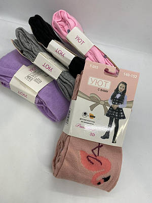 Дитячі колготи для дівчаток УЮТЬ тонкі A0719