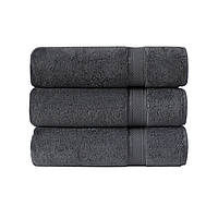 Рушник махровий Lotus Home - Grand soft twist antrasit антрацит 90*150