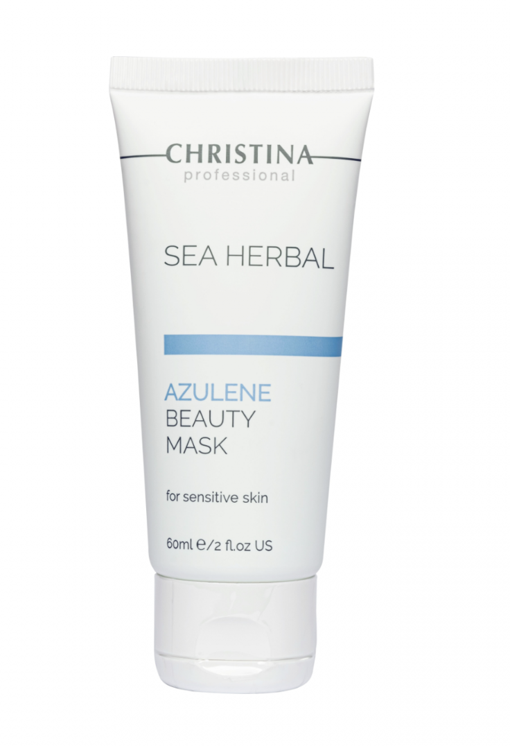 AZULENE BEAUTY MASK SEA HERBAL CHRISTINA Азуленова маска краси для чутливої шкіри 60 мл