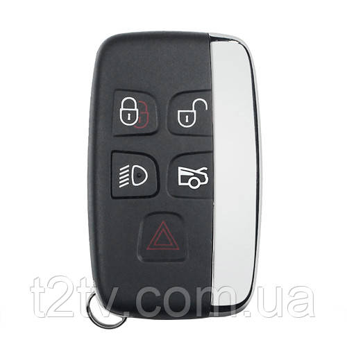 Ключ заготівка, корпус під чіп, 5кн, Jaguar F-Pace XE XF XFL XJ XJL, фото 1