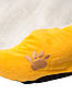 Подушка для котів "Лапка" Pet Style 52×42×15 см Жовта, фото 3