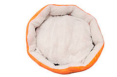 Подушка для собак "Лапка" Pet Style 52×42×15 см Помаранчева