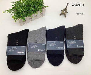 Шкарпетки чоловічі зимові, термо, собача шерсть, махра (розмір 41-47)