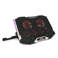 Підставка під ноутбук IceCoorel K9, 10-17", 4*100 mm 1400 ± 10% RPM + 4*70 mm 2500±10%RPM, корпус