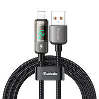 Кабель McDodo Digital Pro Auto Power Off Lightning Data Cable 1.2m CA-3620 Black