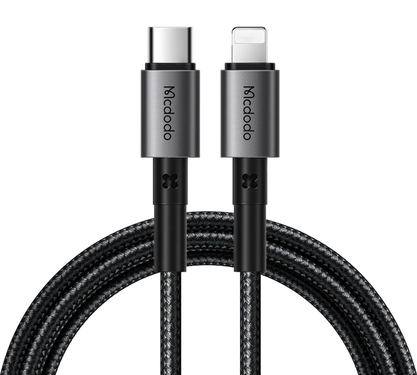 Кабель McDodo Prism Series 36W Type-C to Lightning Data Cable 1.2m CA-2850 Black