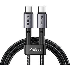 Кабель McDodo Prism Series 65W Type-C to Type-C Data Cable 1.5m CA-3131 Black