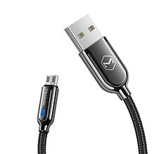 Кабель McDodo Smart Series Auto Power Off Micro USB Cable 1m CA-6200 Black