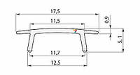 Крышка для LED профиля GTV mini молочная 2000 мм