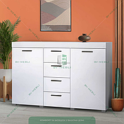 Комод для речей з двома тумбами та висувними шухлядами великий сучасний