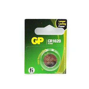 Батарейка CR1620 GP Lithium (3v) 1шт.