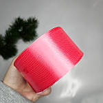 Стрічка атласна 5 см коралова, фото 3