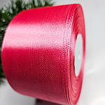 Стрічка атласна 5 см коралова, фото 2