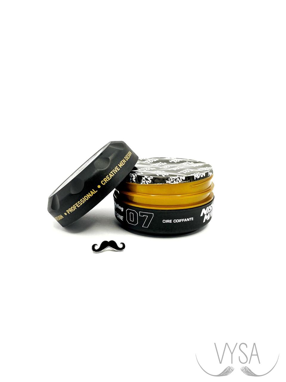 Воск для стилизации волос Nishman Hair Wax 07 Gold One 150 мл - фото 2 - id-p2035056562