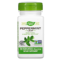 Peppermint Leaf 350 мг Nature's Way 100 капсул