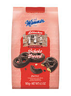 Пряники Manner Lebkuchen Schoko Brezerl Zartbitter 185g