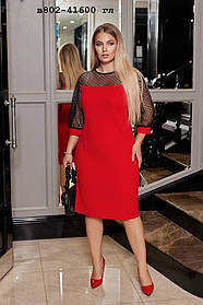 Сукня батальна в802-41600 Гл