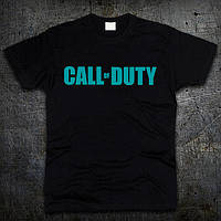 Футболка Fruit of the Loom Logo Call Of Duty Чорний XL (6191204)