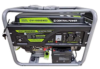 Генератор 6 кВт бензиновий CentralPower CV11800DXE2 обмотка мідь 1-фазний з електростартером