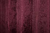 Комплект (2шт. 1,3х1,7м.) коротких штор із жакарда, колекція "Мармур Al1". Колір бордовий. Код 1302ш 35-0254, фото 6
