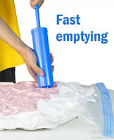 АКЦІЯ!!! набір ручний вакуумний насос + вакуумний пакет 40х60