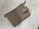 Жіночий гаманець із натуральної шкіри Cardinal шкіряний гаманець на магніті коричневий, фото 5