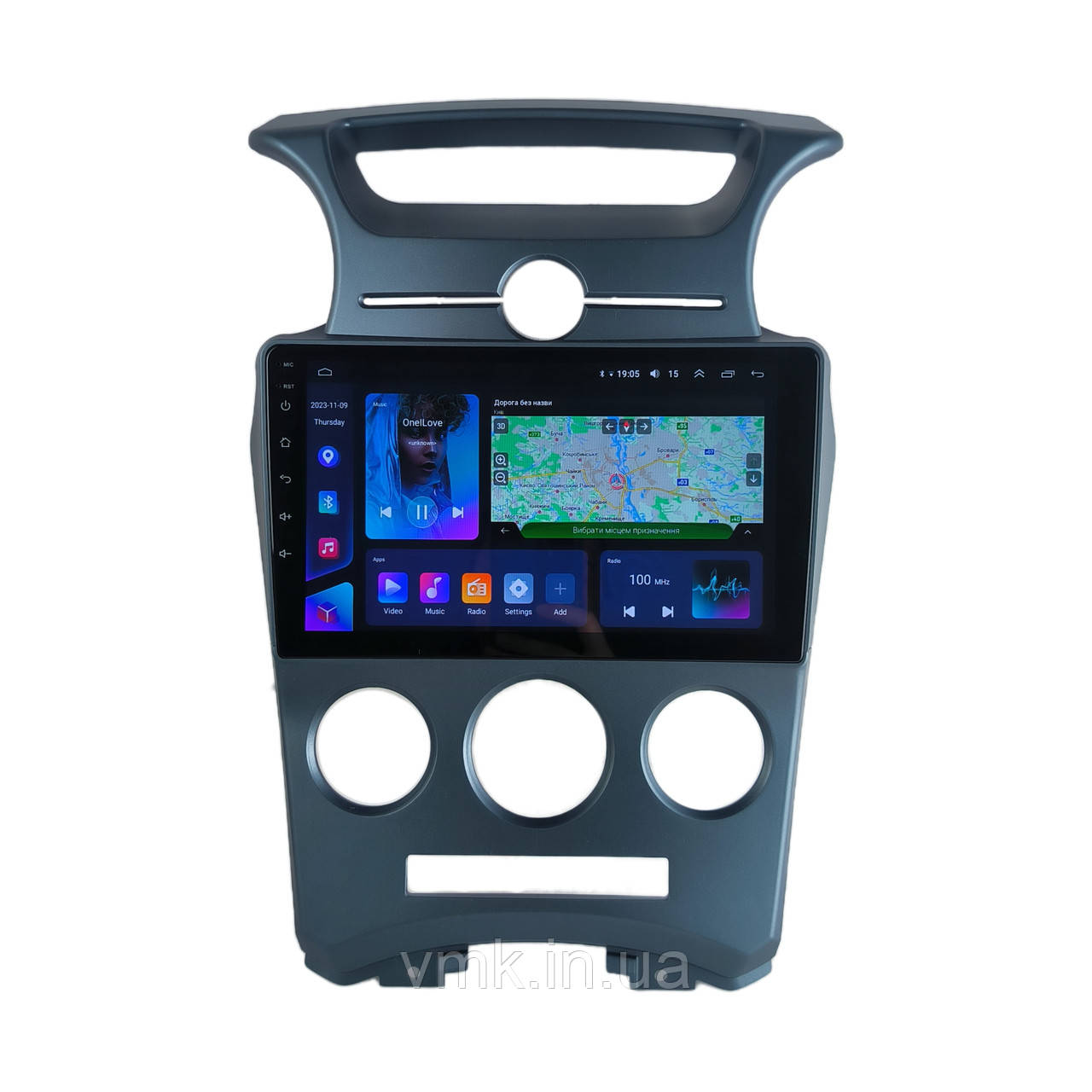 Штатна Магнітола Kia Carens 2006-2012 4/64 8 ядер XYAuto 4G DSP CarPlay на Android
